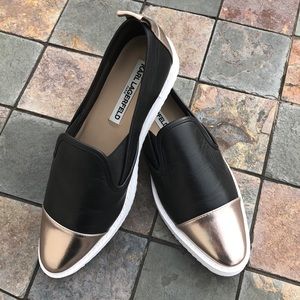 karl lagerfeld cler slip on sneaker